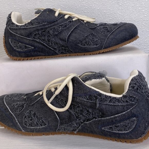 Axel Arigato Slow Runner Denim Sneakers - Picture 5 of 10